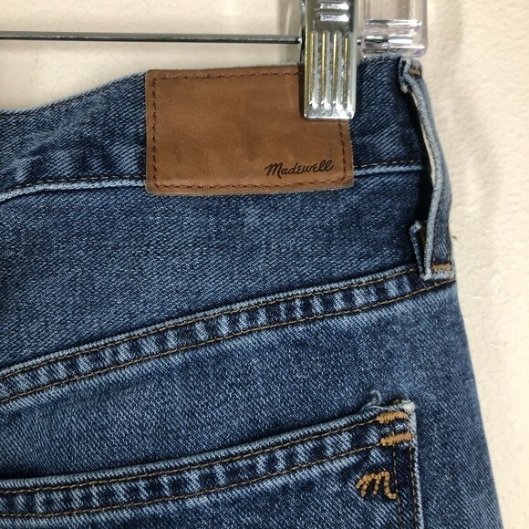 Madewell Retro Crop Raw Hem Bootcut Jeans Size 26 - Picture 10 of 12
